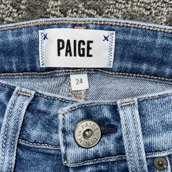 •Petite Paige denim Hoxton crop• - Picture 6 of 7